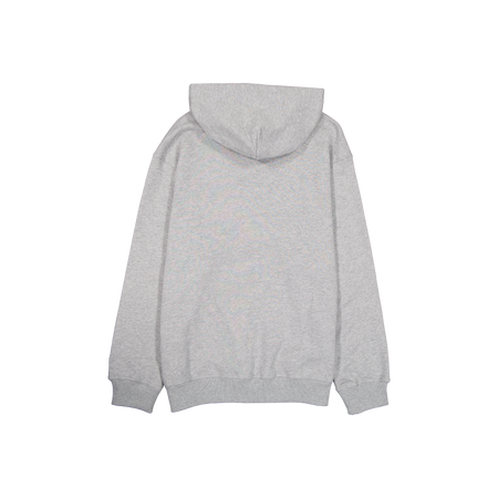 New Era Branded Cap Commuters Heritage Heather Gray Hoodie