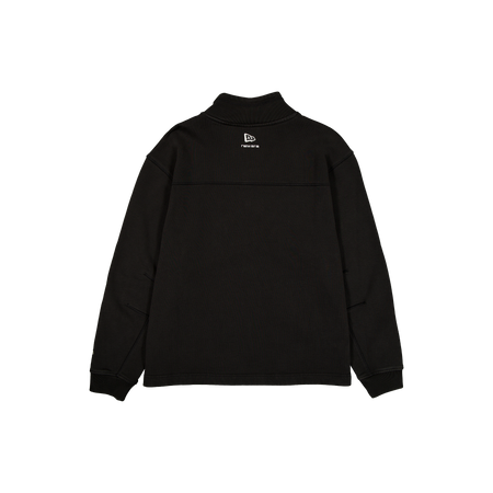 New Era Branded Alden Black Half-Zip
