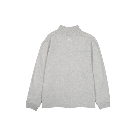 New Era Branded Alden Heather Gray Half-Zip
