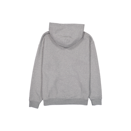 New Era Branded Cap Commuters Washed Heather Gray Full-Zip Hoodie