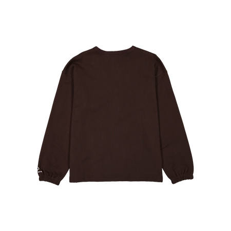 New Era Branded Alden Brown Suede Full-Zip Cardigan
