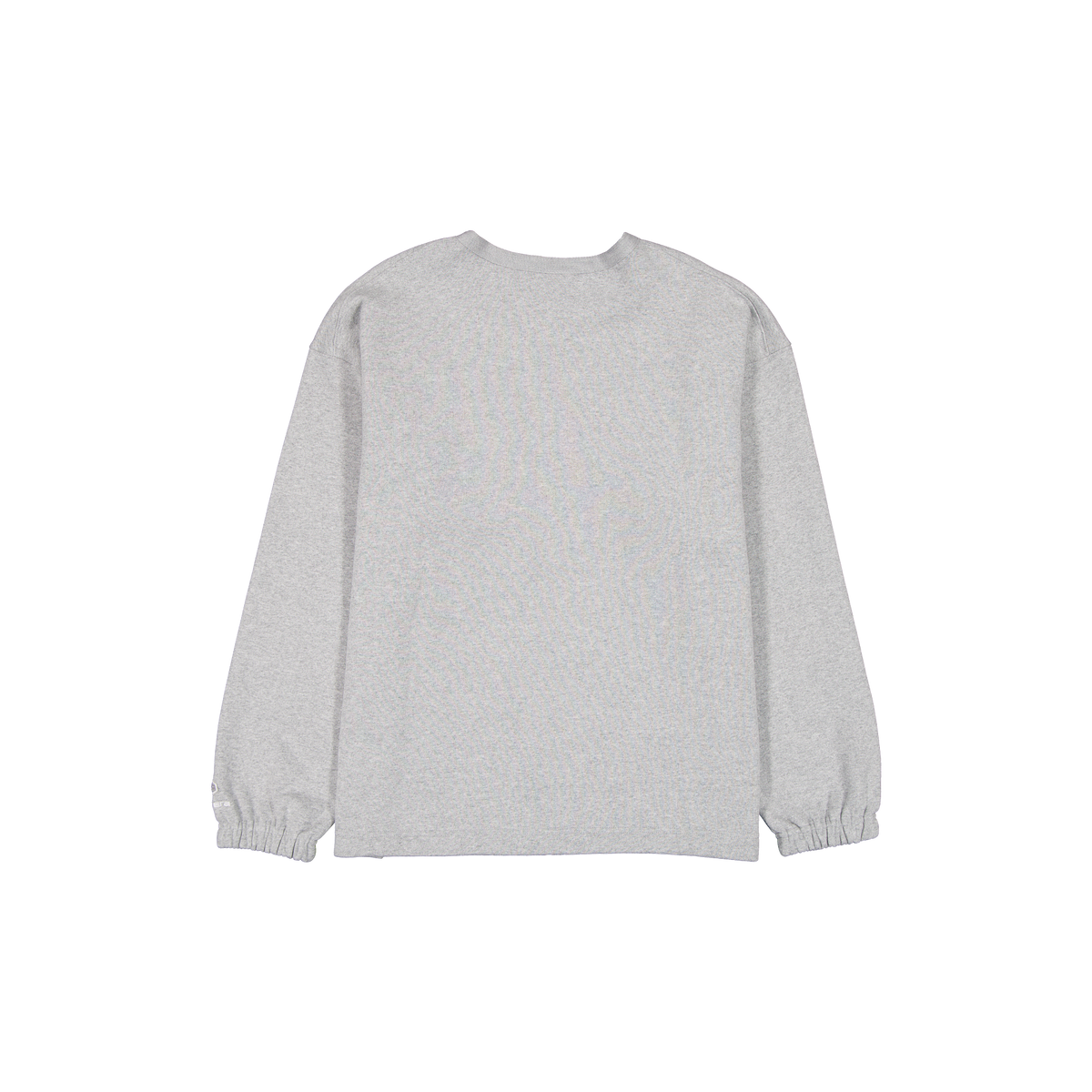 New Era Branded Alden Heather Gray Full-Zip Cardigan