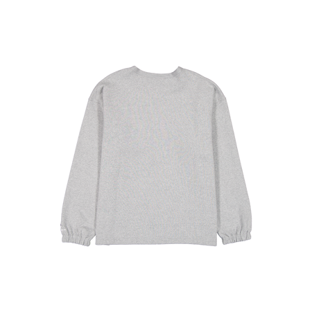 New Era Branded Alden Heather Gray Full-Zip Cardigan