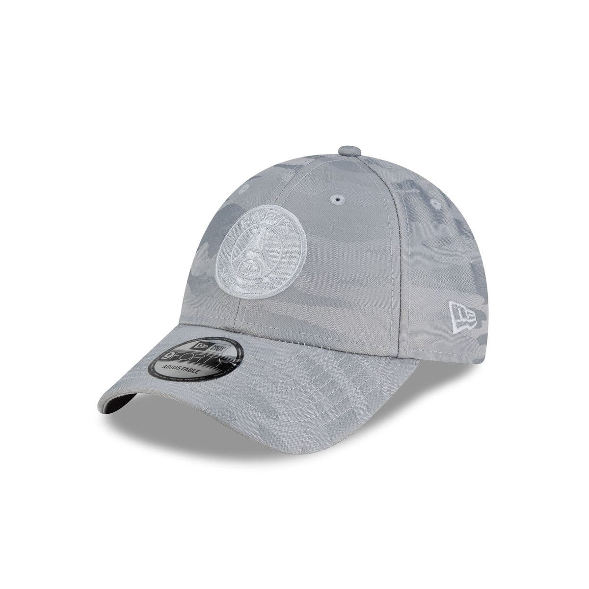Paris Saint-Germain Tonal Camo Gray 9FORTY Adjustable Hat