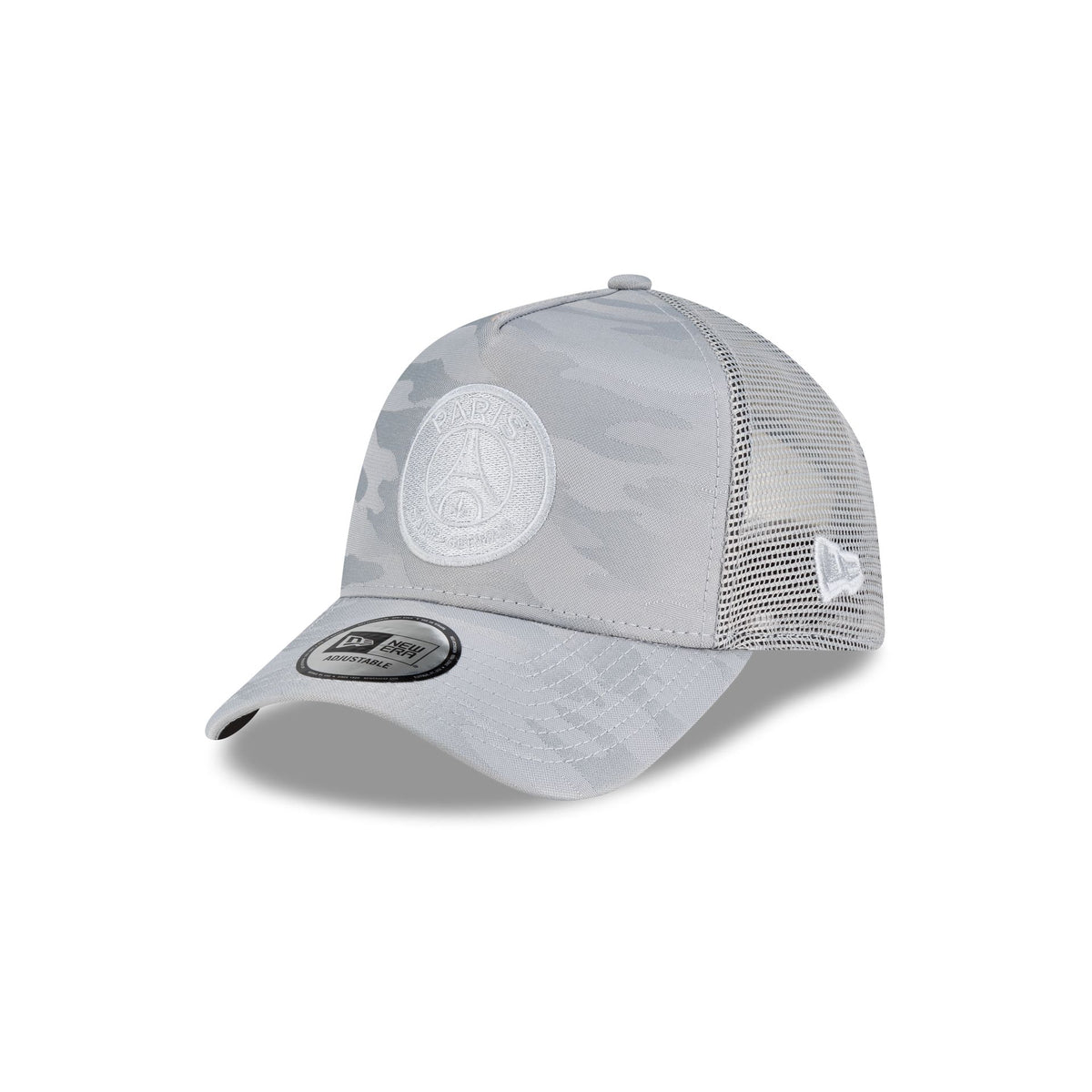 Paris Saint-Germain Tonal Camo Gray 9FORTY A-Frame Snapback Hat