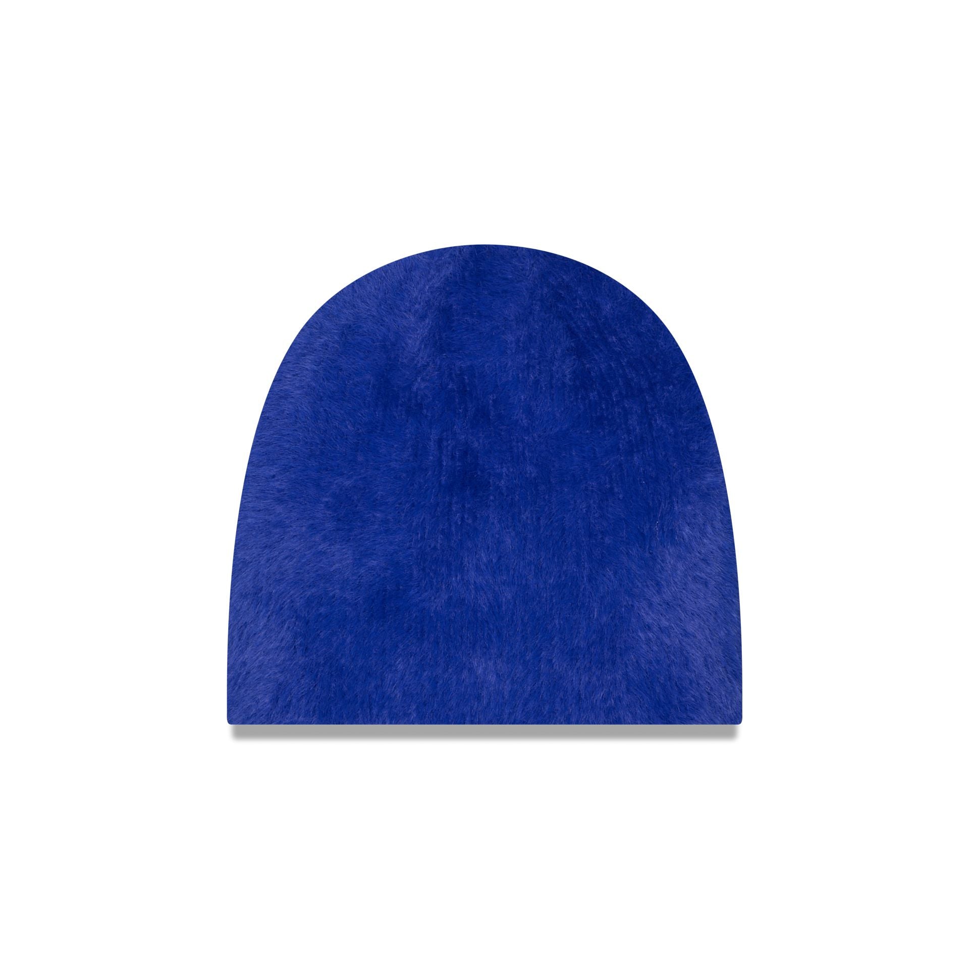 New Era Cap Fuzzy Blue Cuffless Knit Beanie Hat
