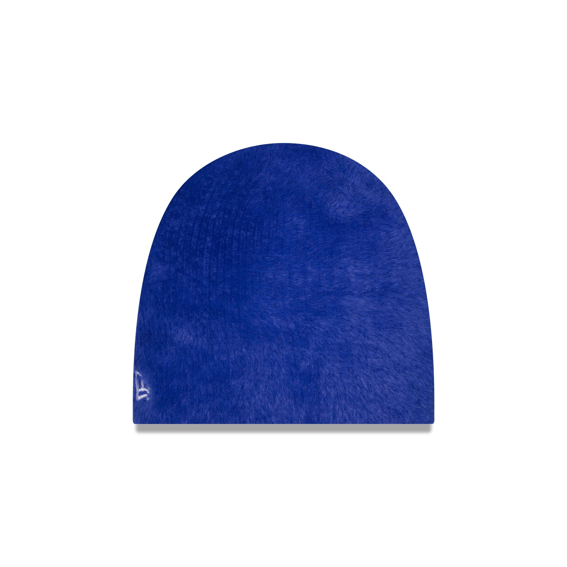 New Era Cap Fuzzy Blue Cuffless Knit Beanie Hat