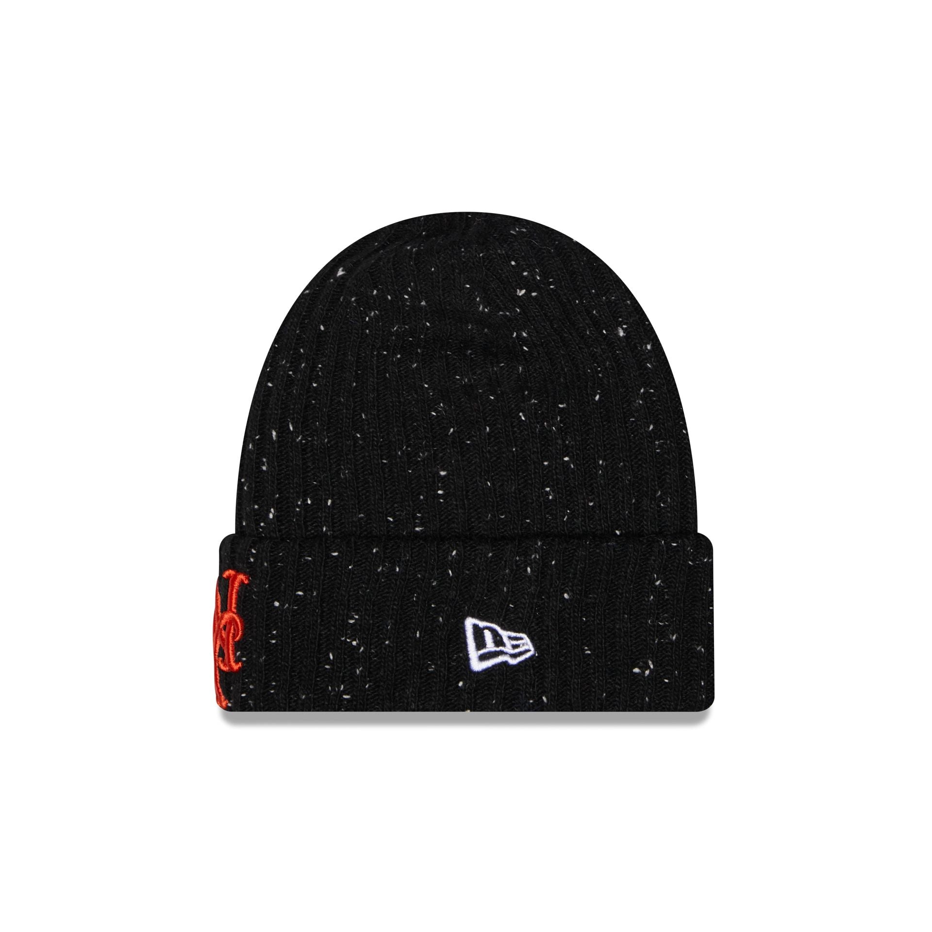 New York Mets Speckled Cuff Knit Beanie Hat