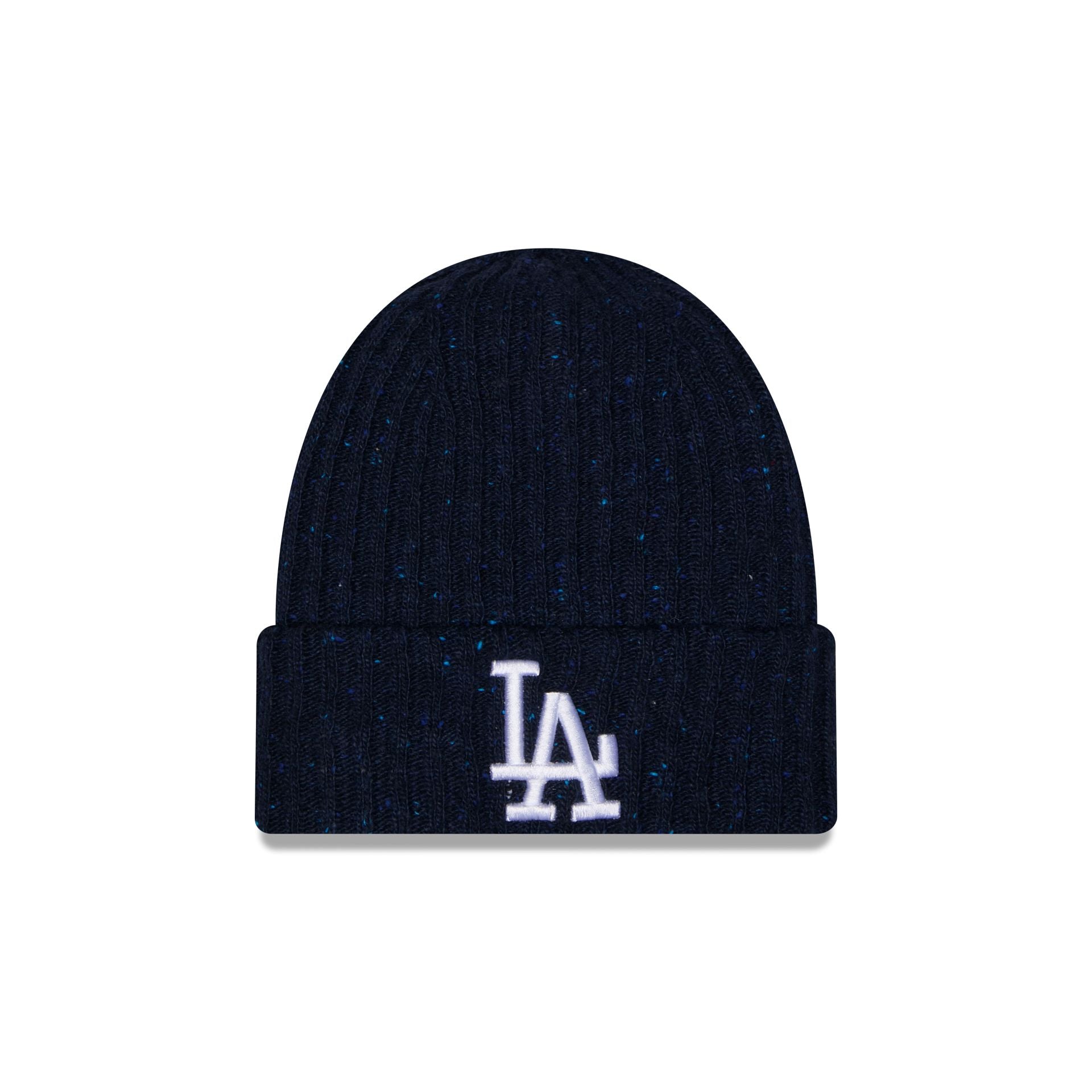 Los Angeles Dodgers Speckled Cuff Knit Beanie Hat