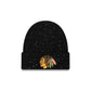 Chicago Blackhawks Speckled Cuff Knit Beanie Hat