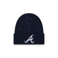 Atlanta Braves Speckled Cuff Knit Beanie Hat