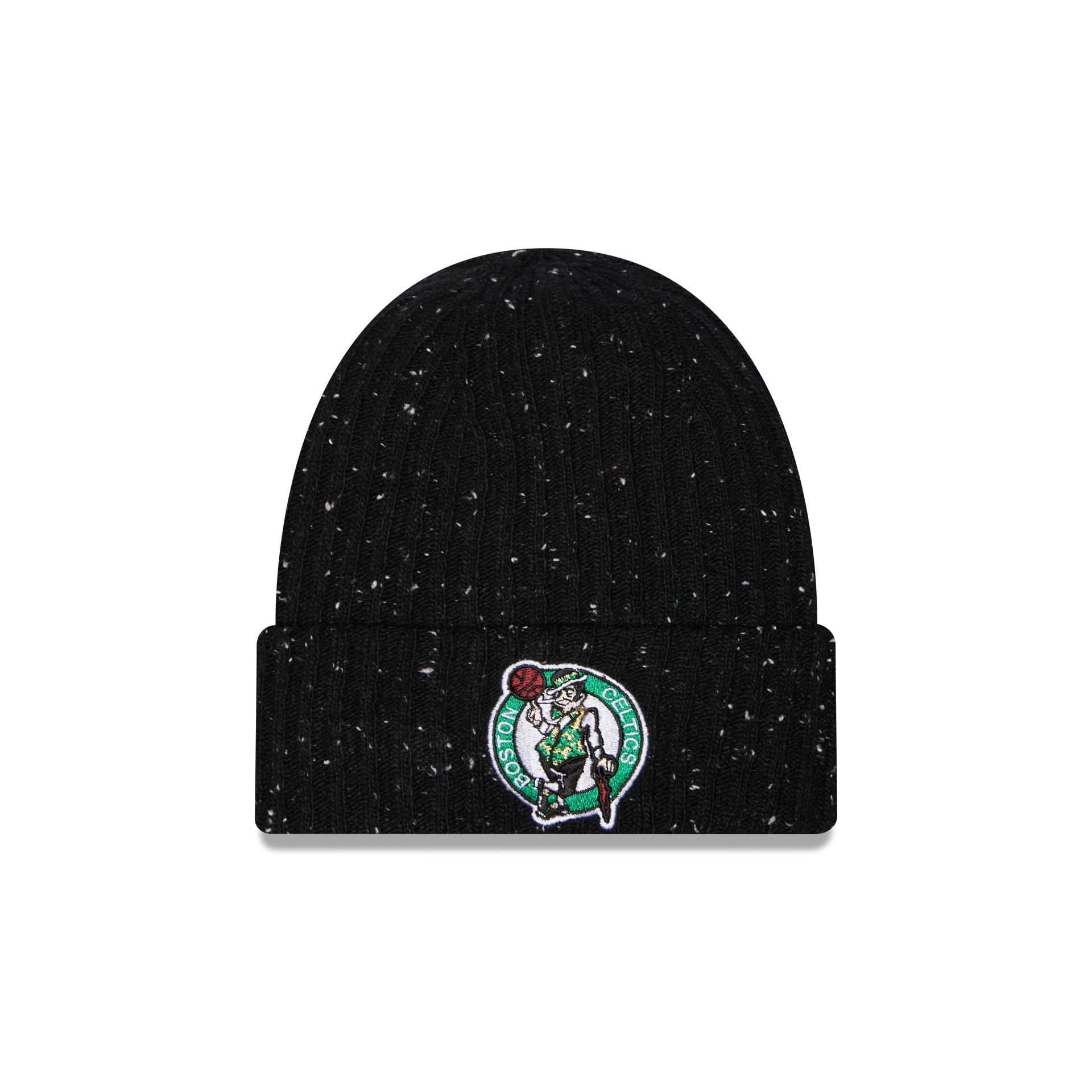 Boston Celtics Speckled Cuff Knit Beanie Hat