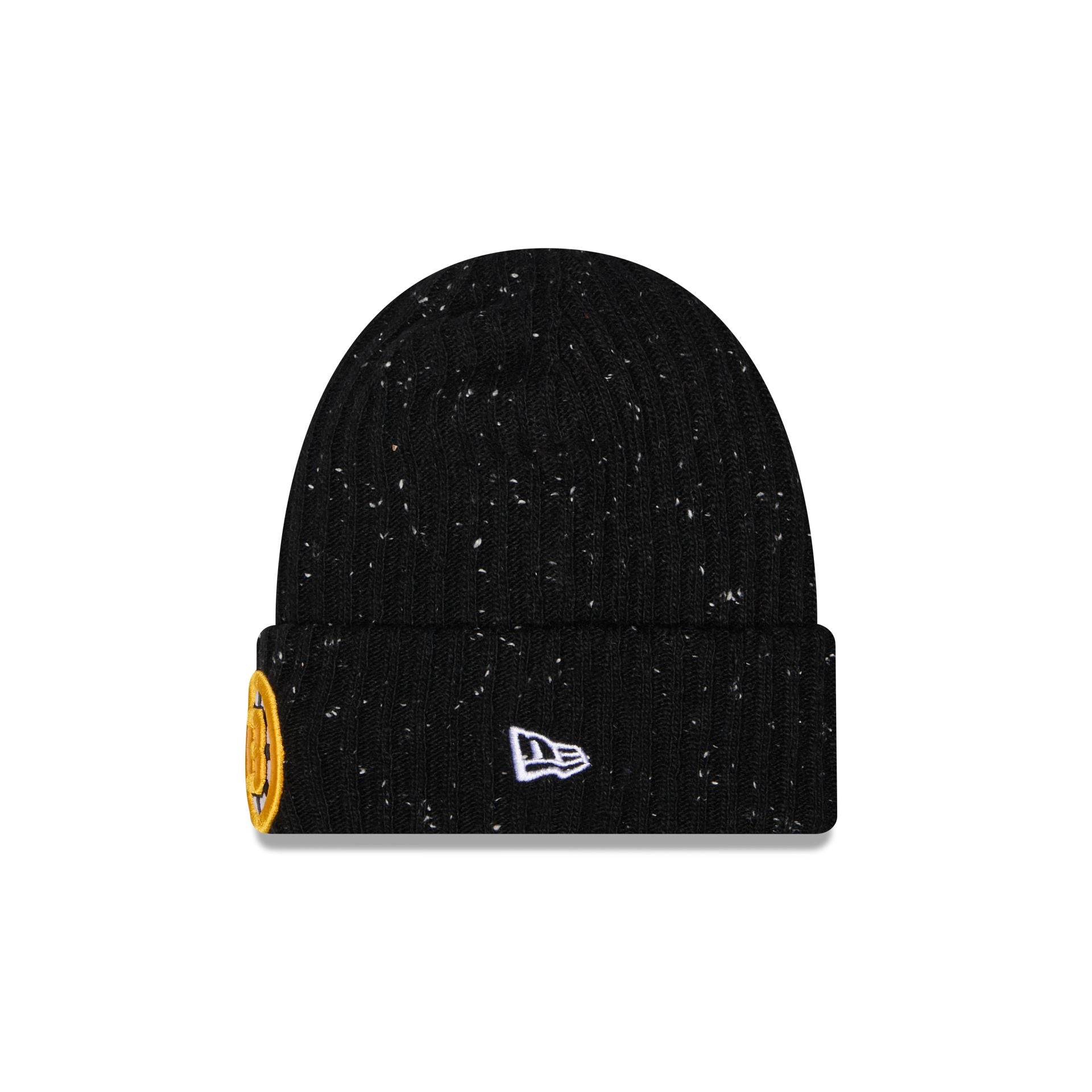 Boston Bruins Speckled Cuff Knit Beanie Hat