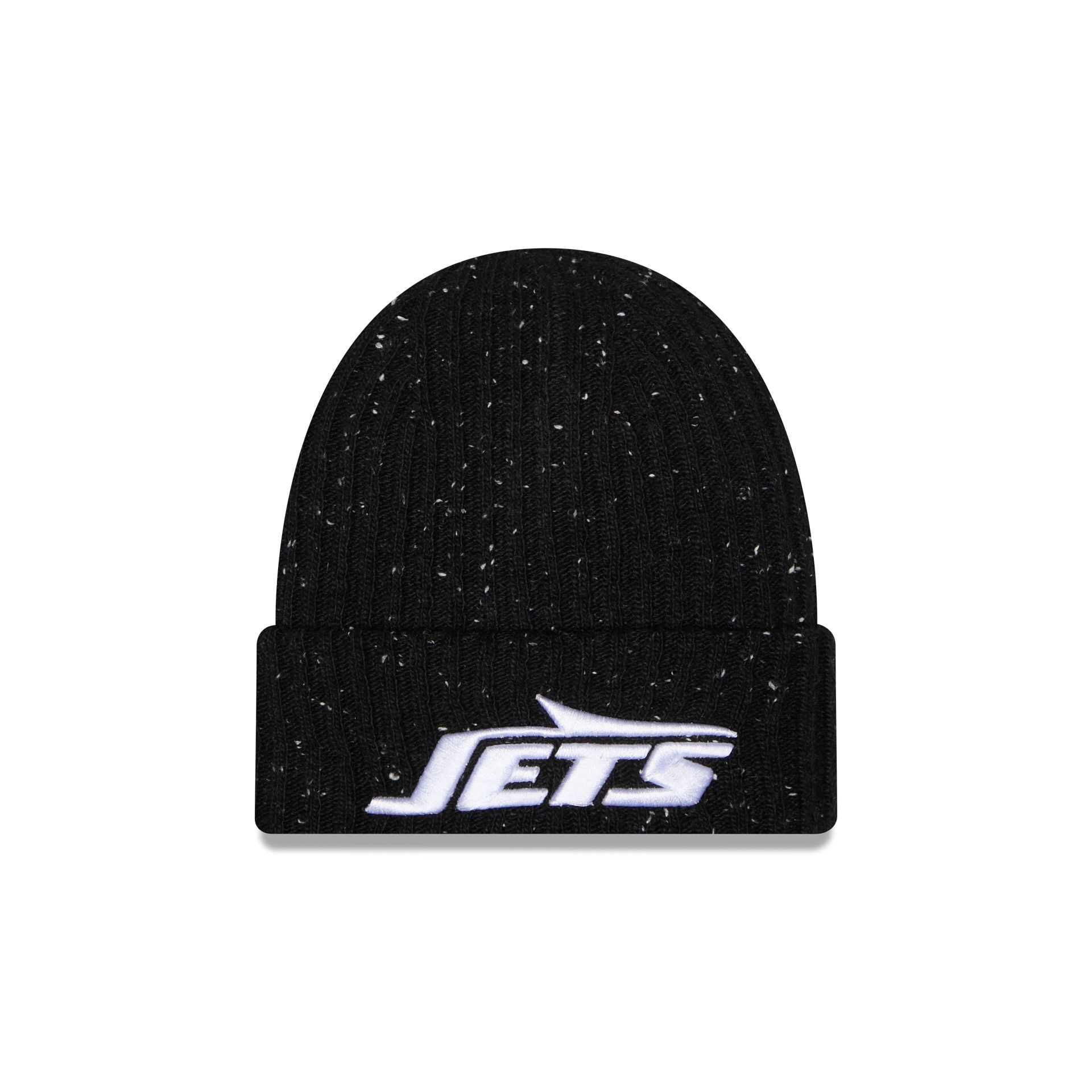 New York Jets Speckled Cuff Knit Beanie Hat