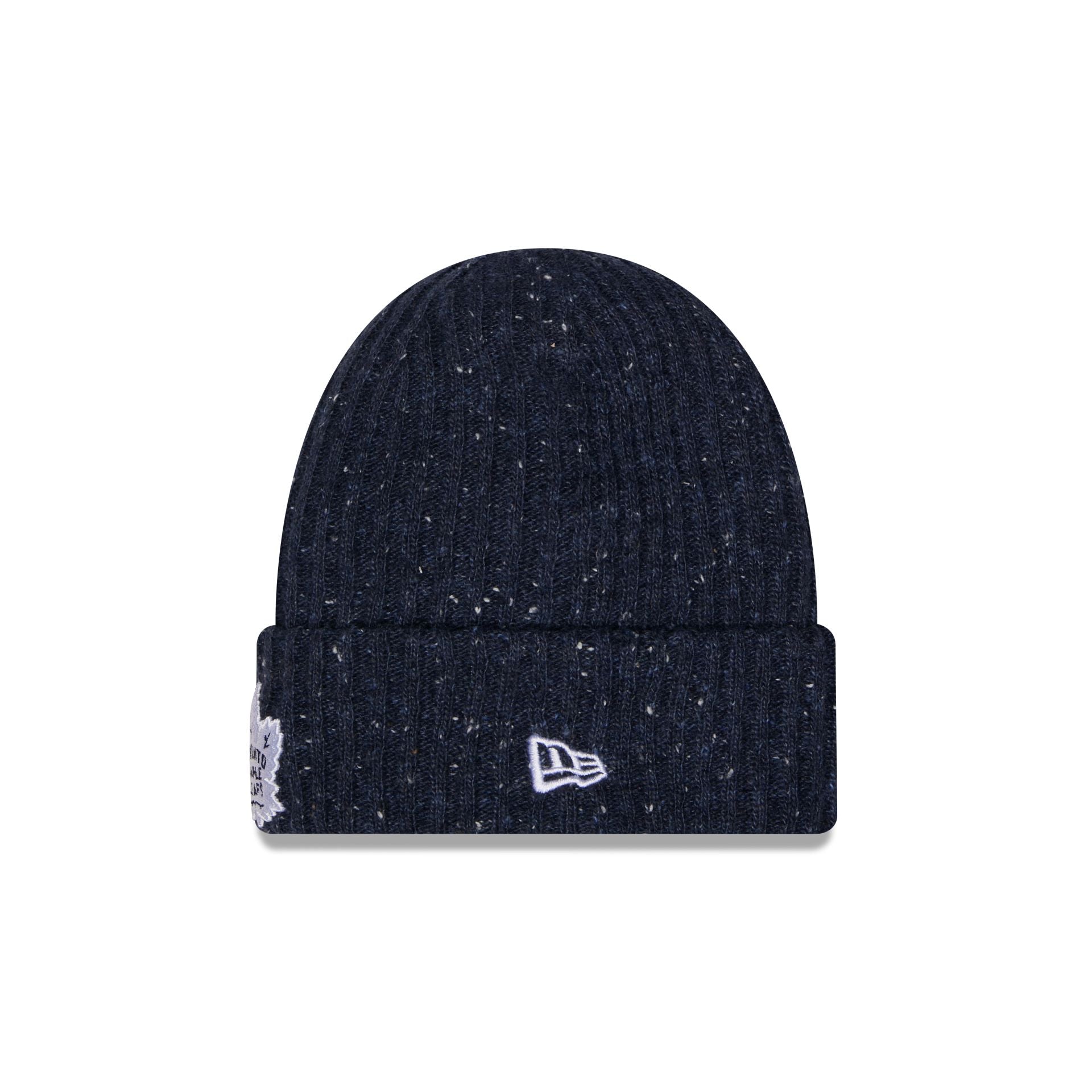 Toronto Maple Leafs Speckled Cuff Knit Beanie Hat