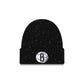 Brooklyn Nets Speckled Cuff Knit Beanie Hat