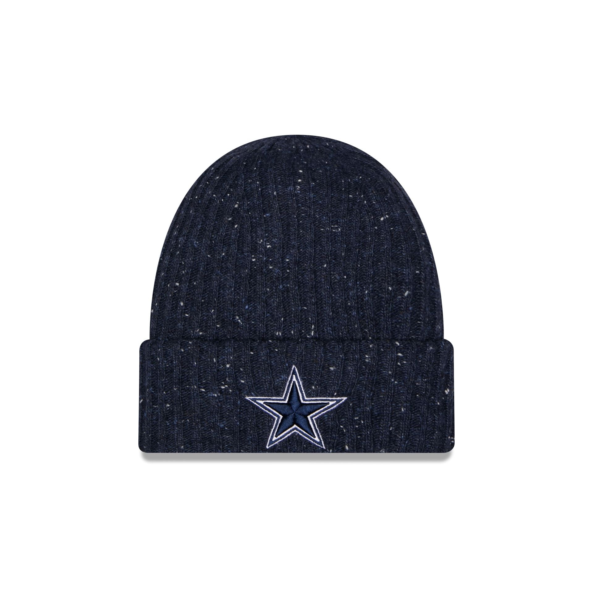 Dallas Cowboys Speckled Cuff Knit Beanie Hat