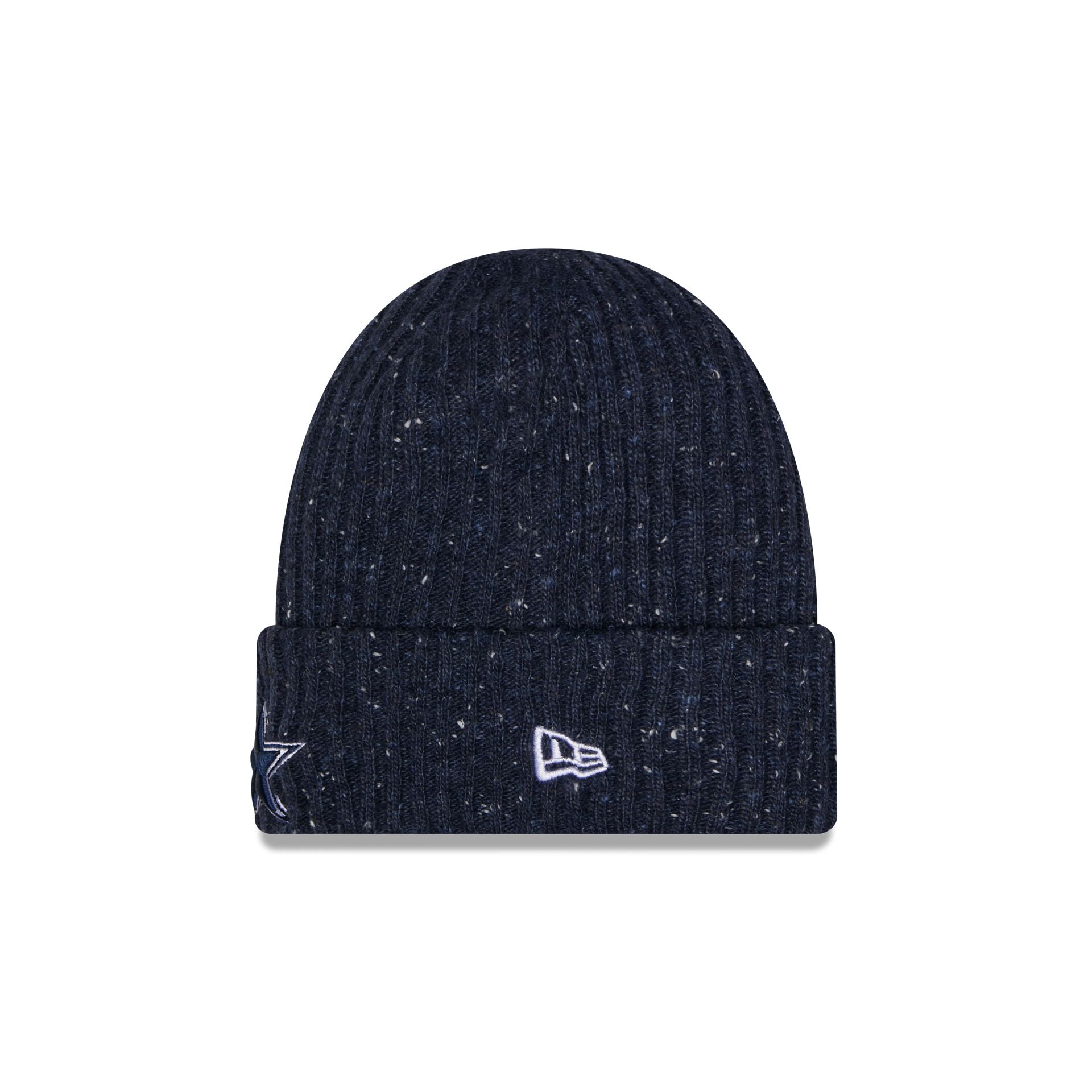 Dallas Cowboys Speckled Cuff Knit Beanie Hat