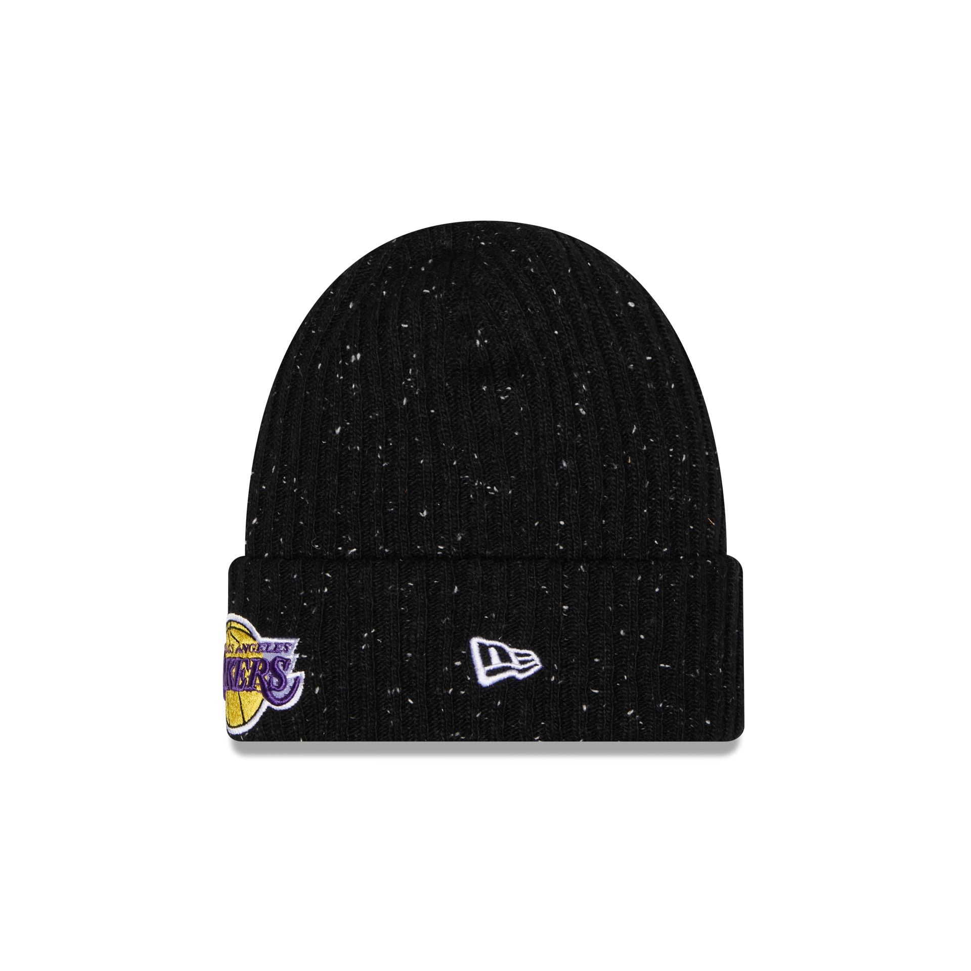 Los Angeles Lakers Speckled Cuff Knit Beanie Hat