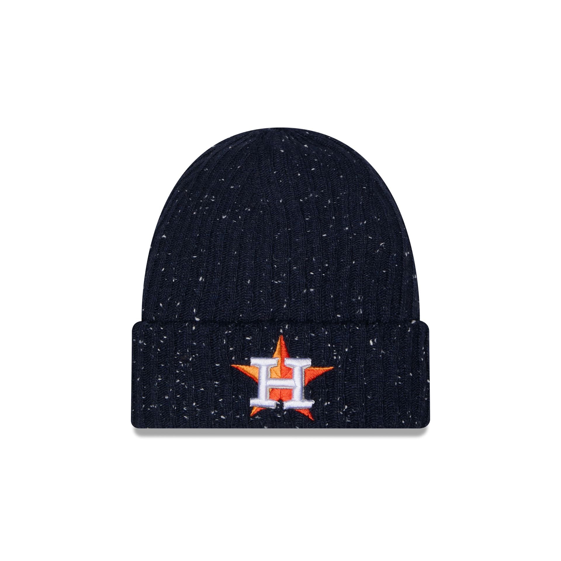 Houston Astros Speckled Cuff Knit Beanie Hat