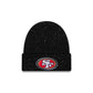 San Francisco 49ers Speckled Cuff Knit Beanie Hat