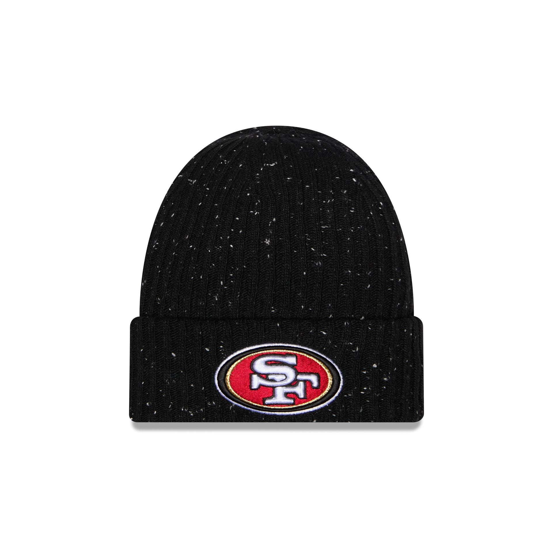 San Francisco 49ers Speckled Cuff Knit Beanie Hat
