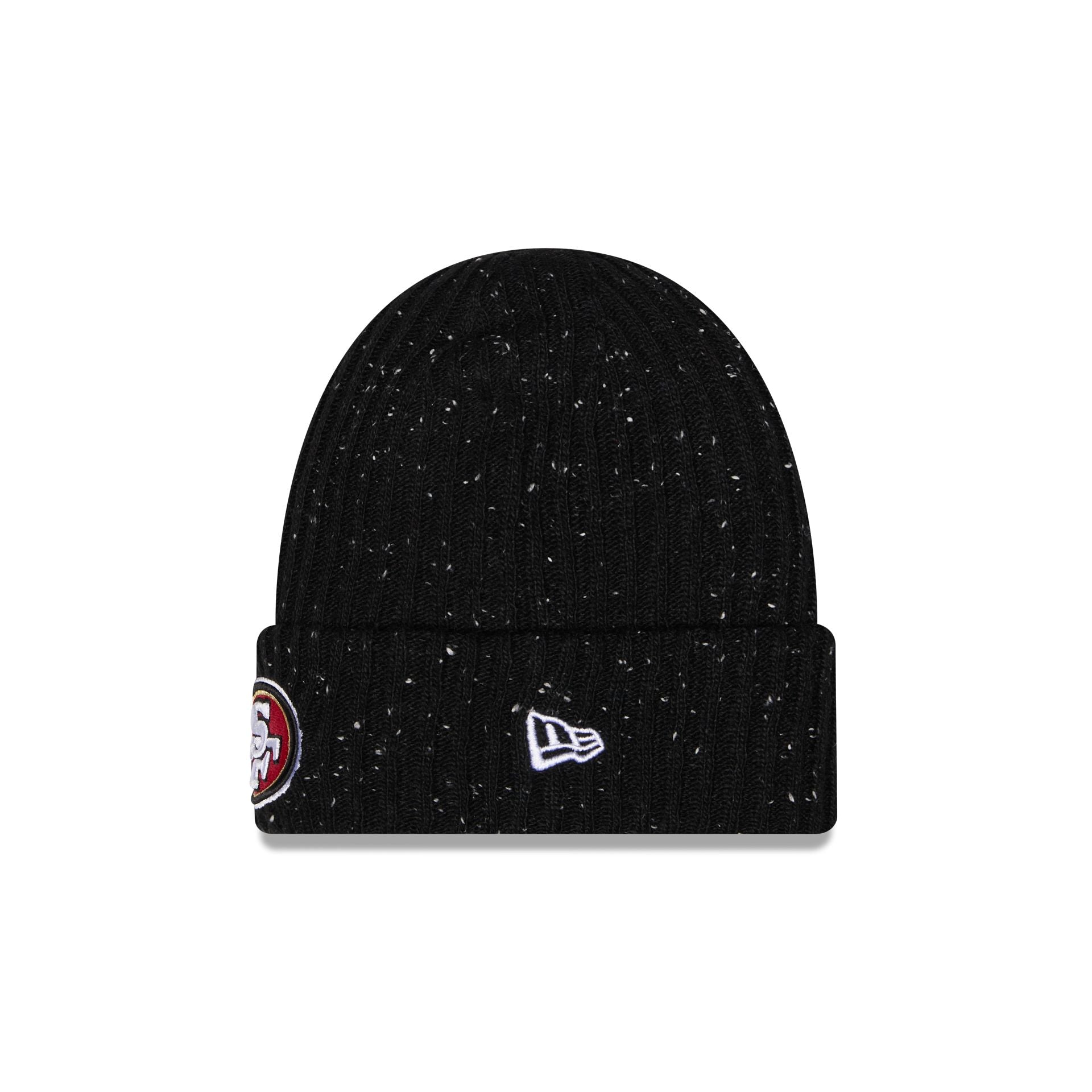 San Francisco 49ers Speckled Cuff Knit Beanie Hat