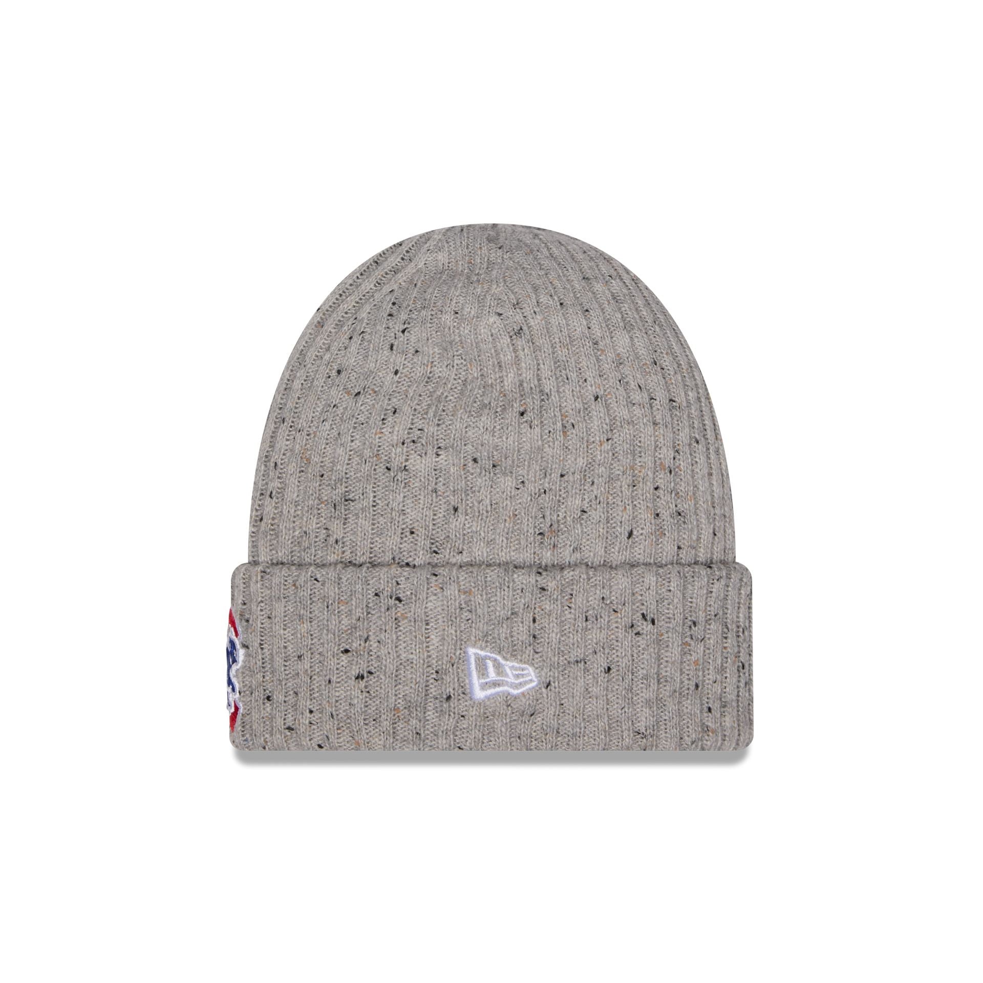 Chicago Cubs Speckled Cuff Knit Beanie Hat