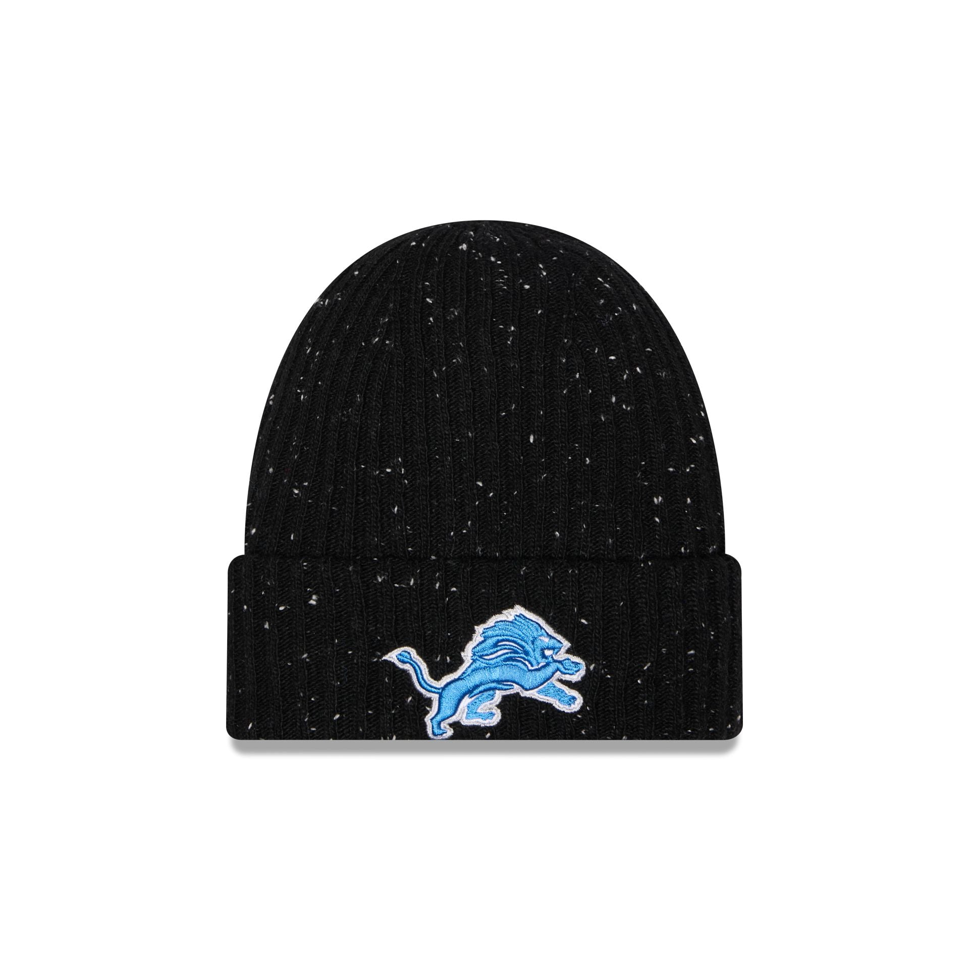 Detroit Lions Speckled Cuff Knit Beanie Hat