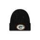 Green Bay Packers Speckled Cuff Knit Beanie Hat