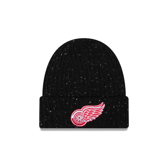 Detroit Red Wings Speckled Cuff Knit Beanie Hat