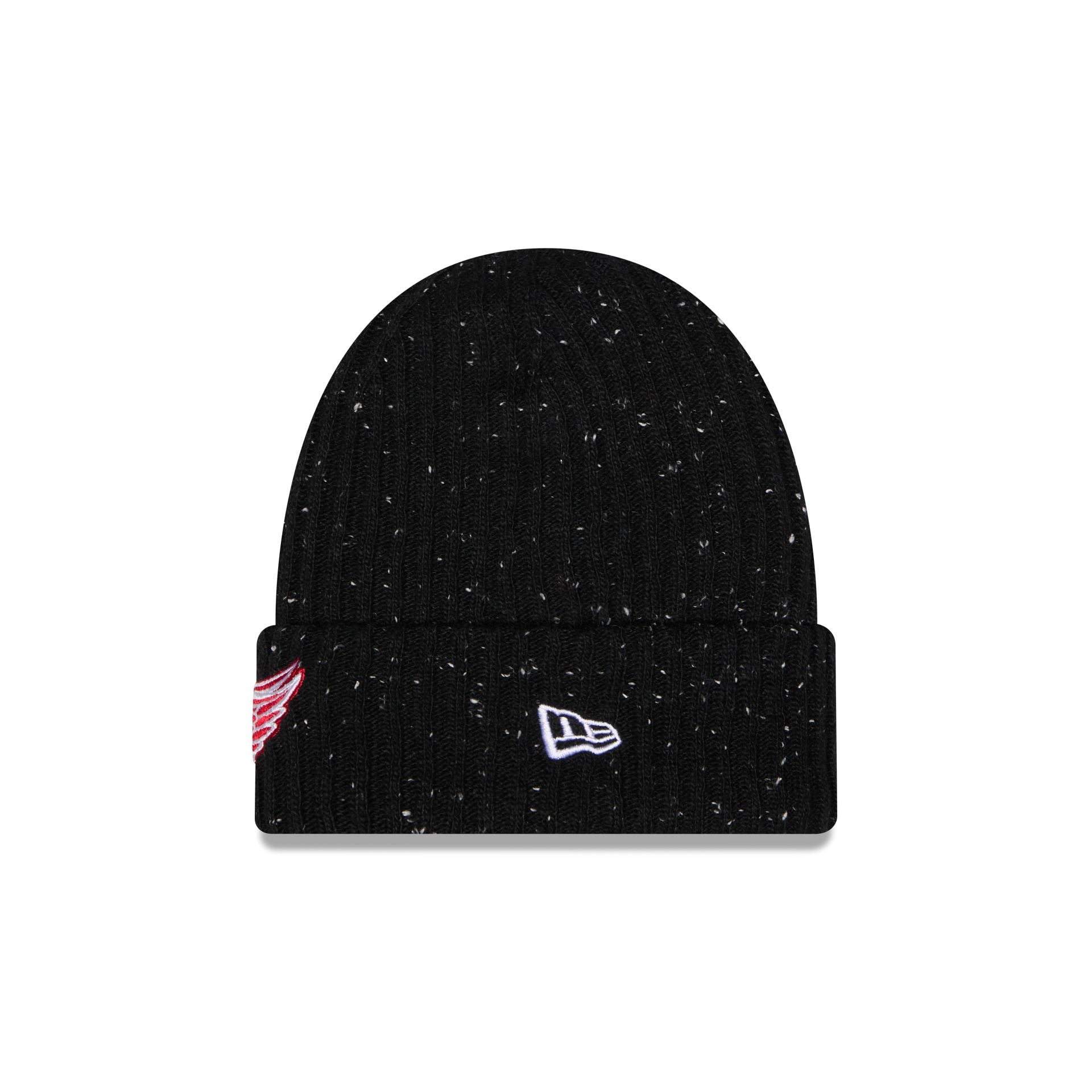 Detroit Red Wings Speckled Cuff Knit Beanie Hat