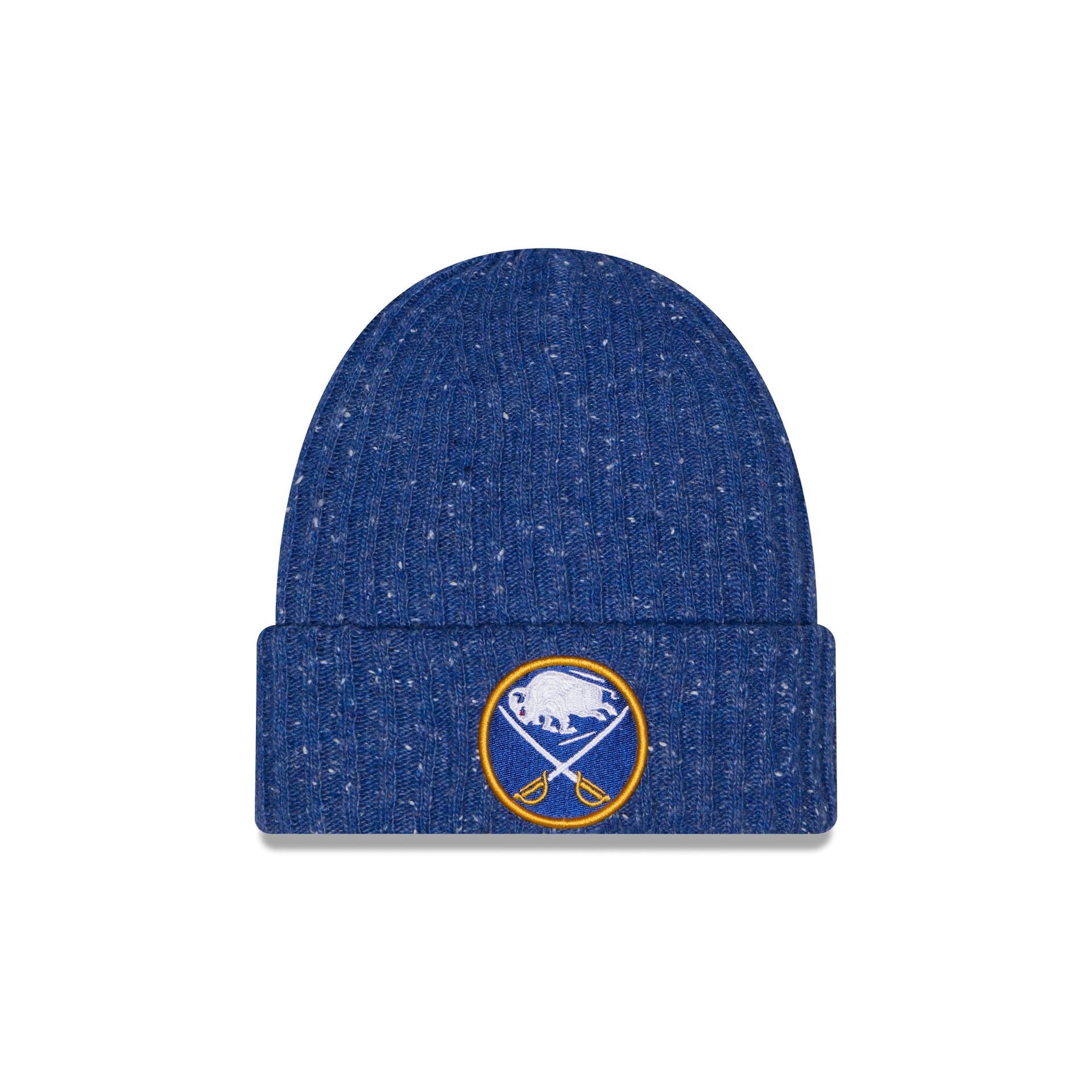 Buffalo Sabres Speckled Cuff Knit Beanie Hat