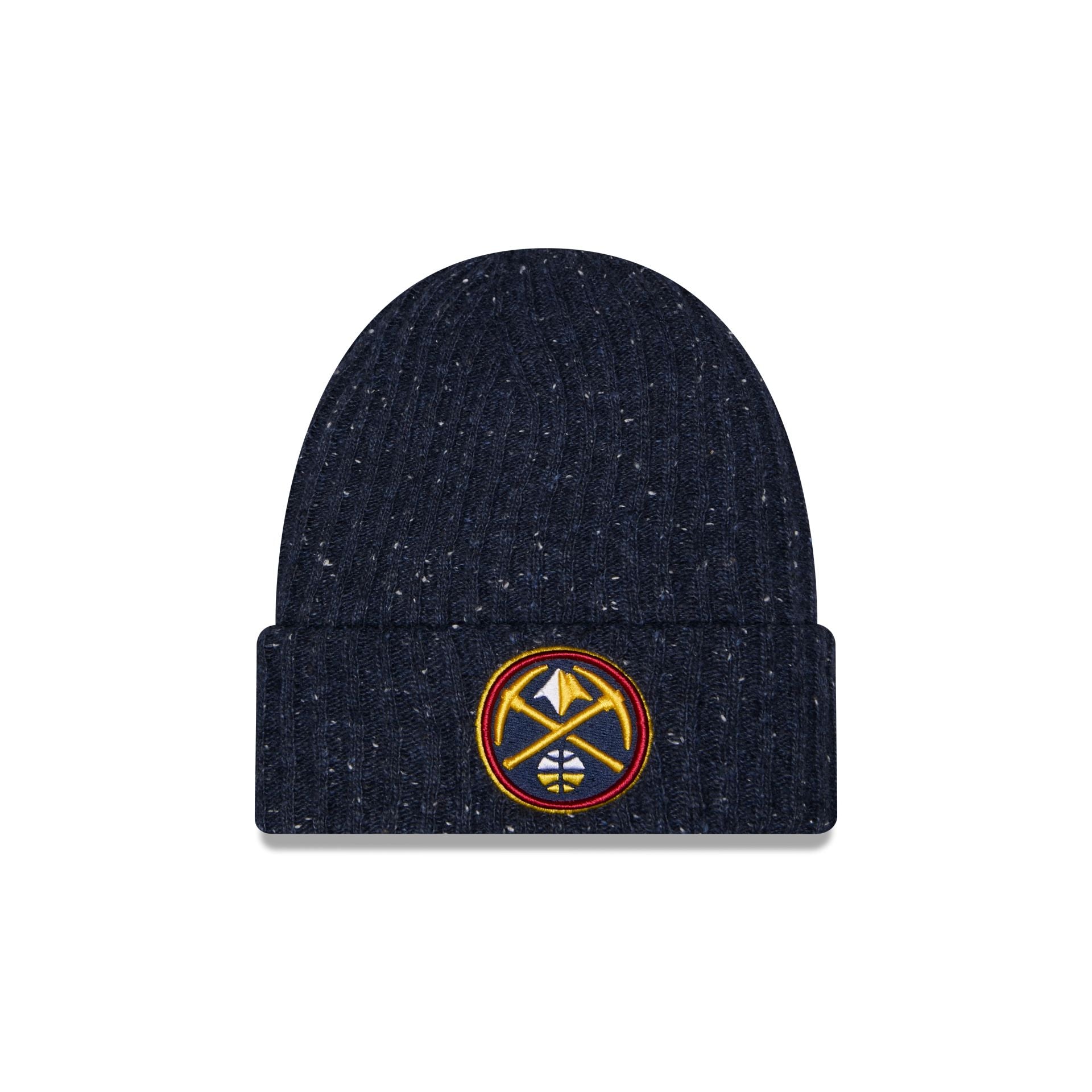Denver Nuggets Speckled Cuff Knit Beanie Hat