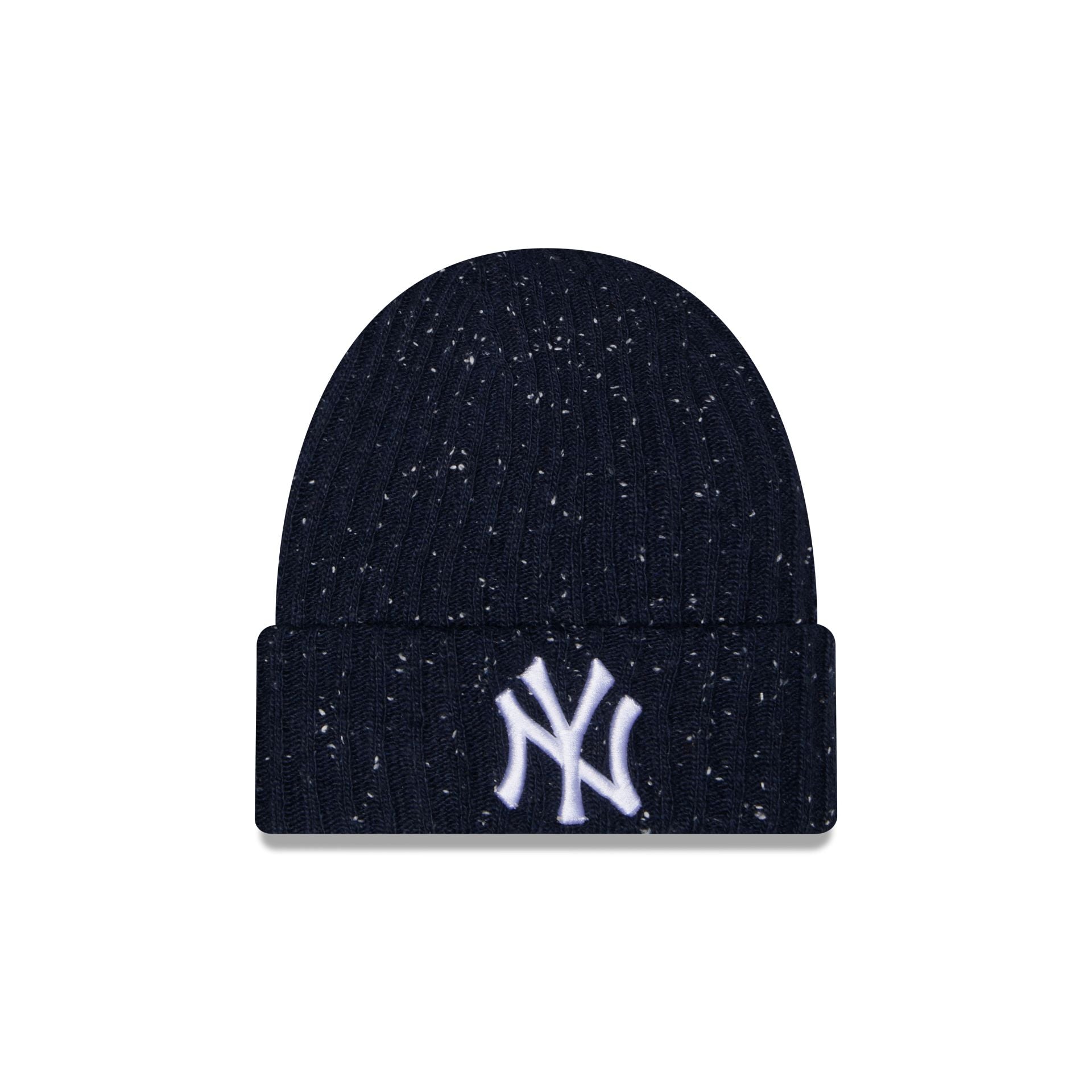 New York Yankees Speckled Cuff Knit Beanie Hat