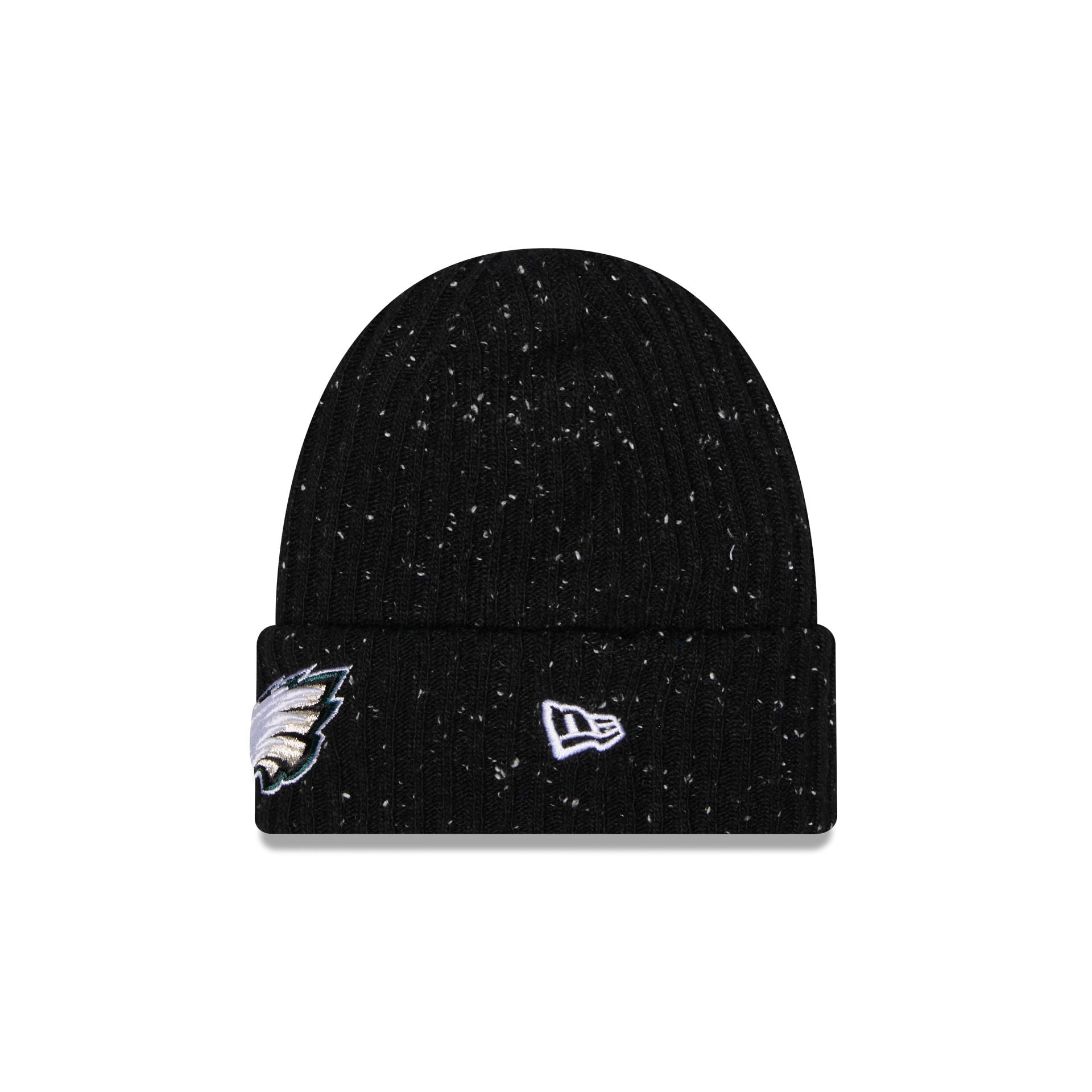 Philadelphia Eagles Speckled Cuff Knit Beanie Hat