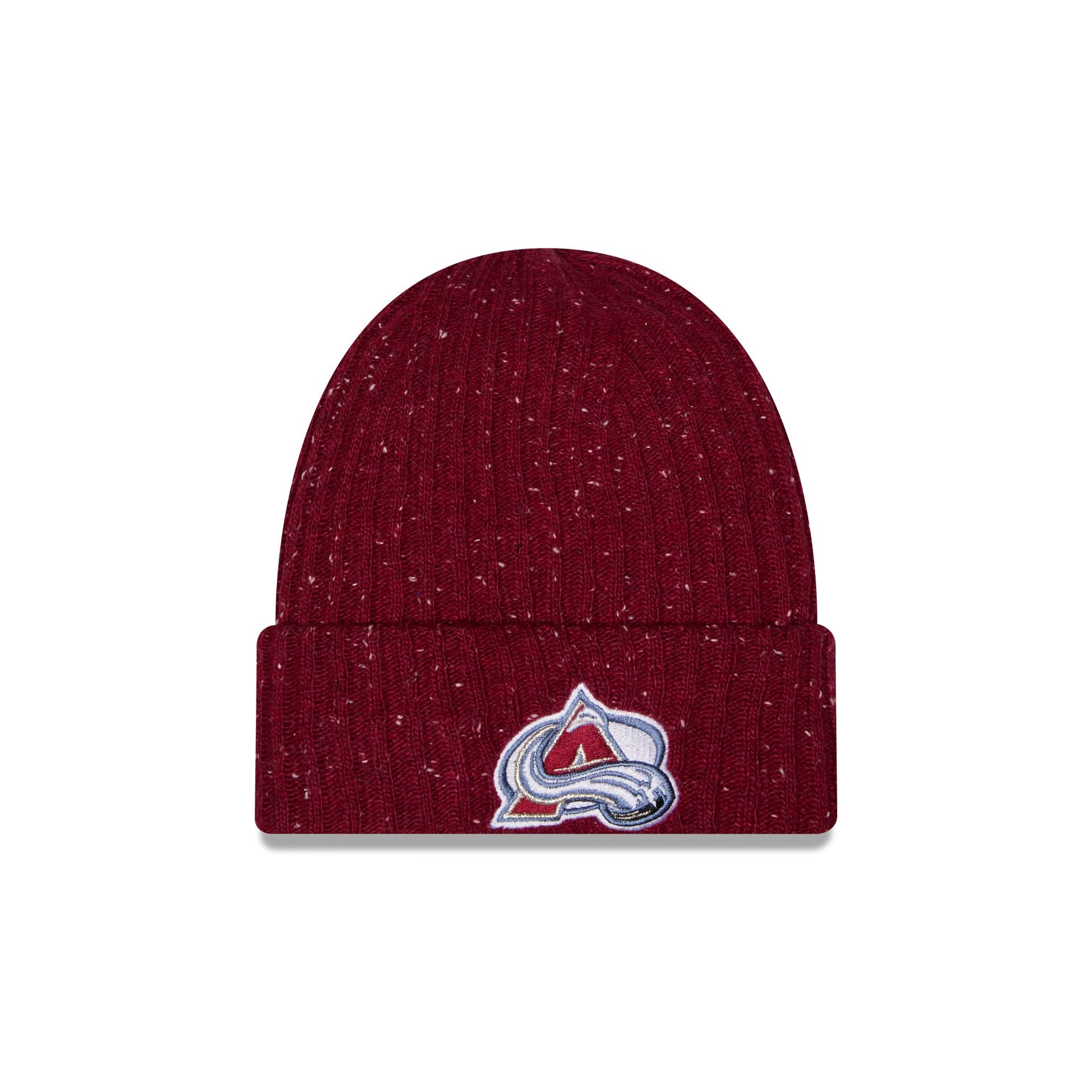 Colorado Avalanche Speckled Cuff Knit Beanie Hat