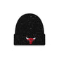 Chicago Bulls Speckled Cuff Knit Beanie Hat