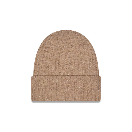 New Era Cap Speckled Khaki Cuff Knit Beanie Hat