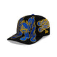 Nice Kicks x Golden State Warriors Y2K Flames 9FIFTY Original Fit Snapback Hat