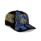 Nice Kicks x Golden State Warriors Y2K Flames 9FIFTY Original Fit Snapback Hat