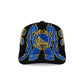 Nice Kicks x Golden State Warriors Y2K Flames 9FIFTY Original Fit Snapback Hat