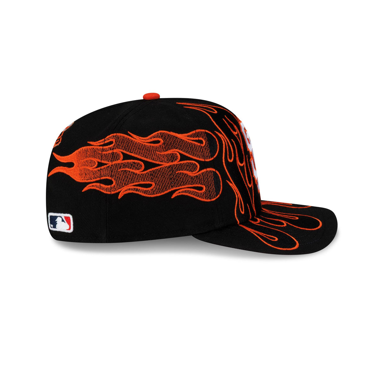 Nice Kicks x San Francisco Giants Y2K Flames 9FIFTY Original Fit Snapback Hat