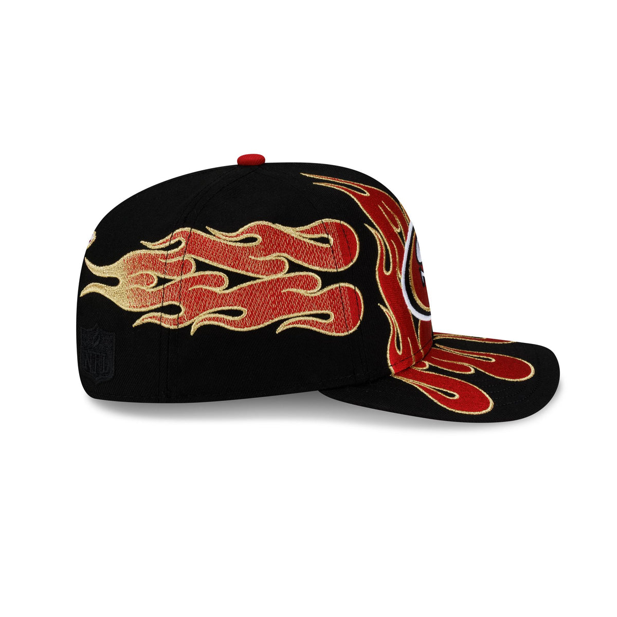 Nice Kicks x San Francisco 49ers Y2K Flames 9FIFTY Original Fit Snapback Hat