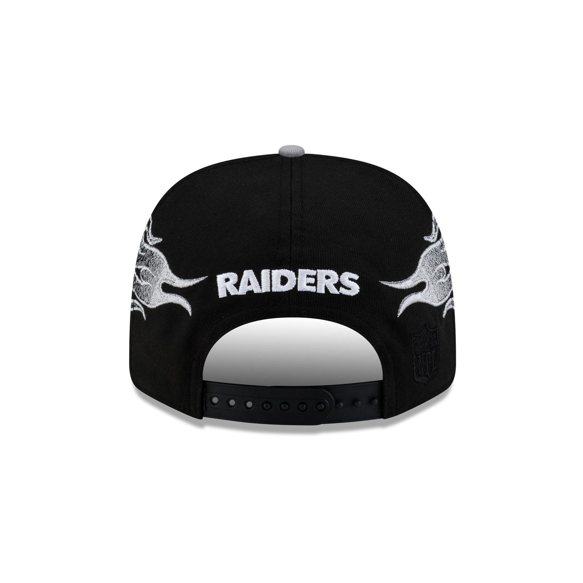 Nice Kicks x Las Vegas Raiders Y2K Flames 9FIFTY Original Fit Snapback Hat