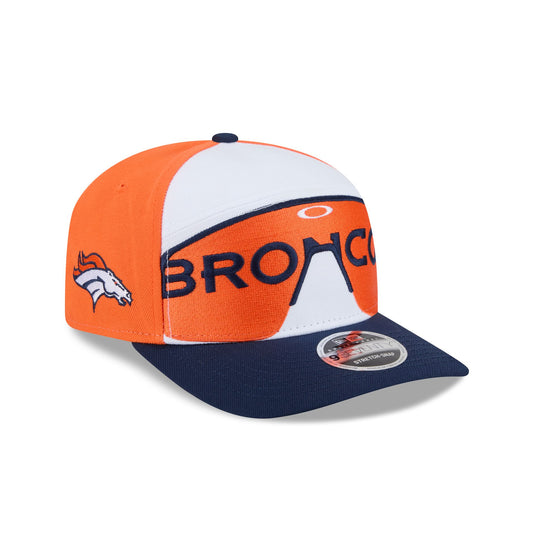 Oakley x Denver Broncos Sunglasses Split Panel 9SEVENTY Stretch-Snap Hat - New Era Cap