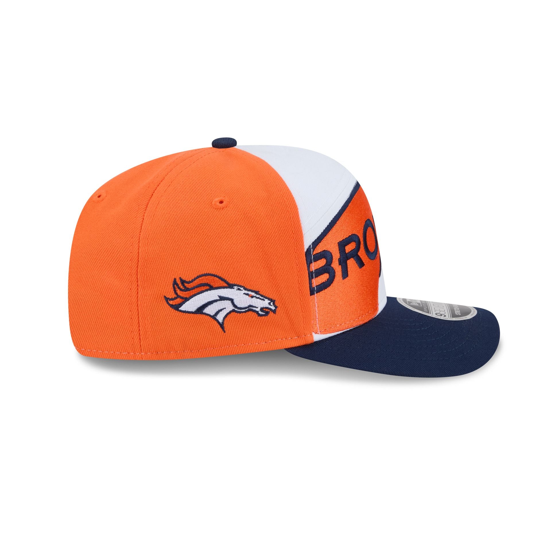 Oakley x Denver Broncos Sunglasses Split Panel 9SEVENTY Stretch-Snap Hat