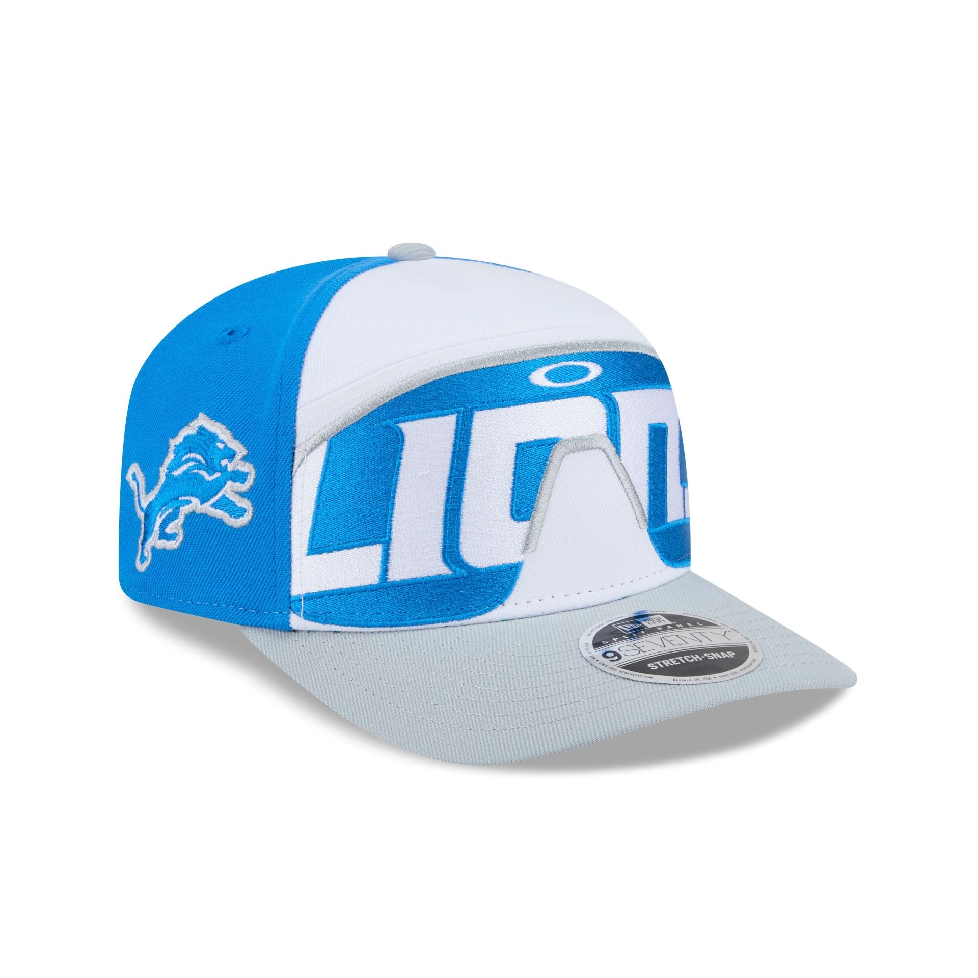 Oakley x Detroit Lions Sunglasses Split Panel 9SEVENTY Stretch-Snap Hat