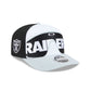 Oakley x Las Vegas Raiders Sunglasses Split Panel 9SEVENTY Stretch-Snap Hat