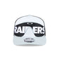 Oakley x Las Vegas Raiders Sunglasses Split Panel 9SEVENTY Stretch-Snap Hat